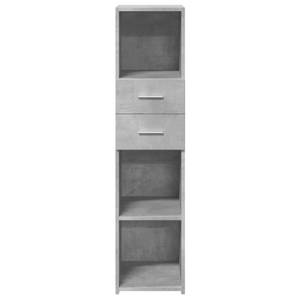 Highboard DE7745 Grau - Holzwerkstoff - 43 x 124 x 30 cm