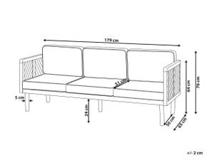 Gartensofa BARATTI Breite: 179 cm