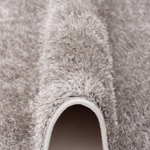 Hochflor Shaggy Teppich Luxus Lounge Grau