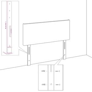 Bettgestell-K-6763 Schwarz - Breite: 103 cm