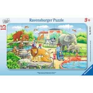 Puzzle Ausflug In Den Zoo Papier - 19 x 1 x 30 cm