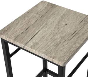 Barhocker FST71-Nx2 Braun - Holzwerkstoff - 32 x 57 x 32 cm