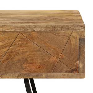 Schreibtisch Braun - Massivholz - Holzart/Dekor - 110 x 75 x 110 cm