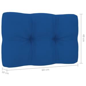Palettensofa-Kissen (2er Set) 3005164-2 Nachtblau - 60 x 60 cm