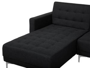 Modulsofa ABERDEEN Graphit - Grau - Silber - Breite: 348 cm