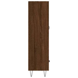 Highboard DE5569 Eiche Schwarzbraun Dekor