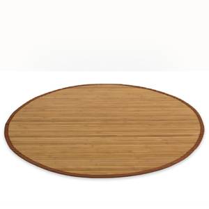 Tapis rond en bambou 364 Marron - 180 x 180 cm