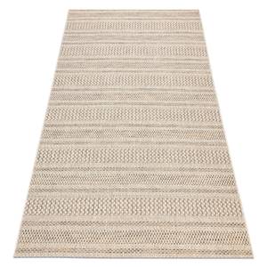 Tapis Sizal Boho 46209651 Rayures Beig Beige - Matière plastique - Textile - 80 x 1 x 150 cm