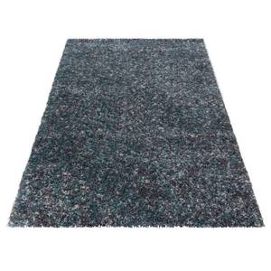 Hochflor Teppich - Elio - rechteckig Blau - Kunststoff - 120 x 3 x 170 cm