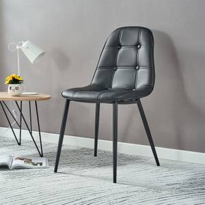 Chaises ALVARO (Lot de 4) Noir