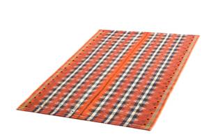 Tapis Jajim LXXV Rouge - Textile - 123 x 1 x 123 cm