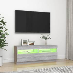 TV-Schrank mit LED-Leuchten D502 Grau