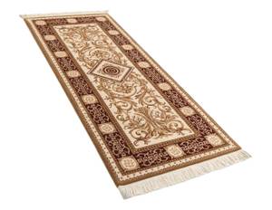 Tapis de passage Darya DCCCXCIX Marron - Textile - 81 x 1 x 201 cm