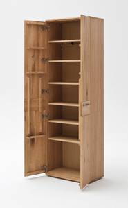 Garderobenschrank Nico 2 Braun - Holzart/Dekor - Holz teilmassiv - 65 x 197 x 38 cm