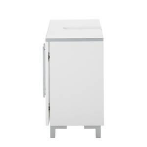 Armadietto da lavabo Alassio Bianco - Materiale a base lignea - 50 x 62 x 31 cm