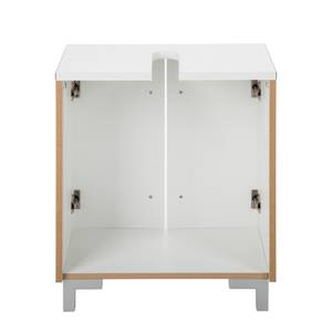 Armadietto da lavabo Alassio Bianco - Materiale a base lignea - 50 x 62 x 31 cm