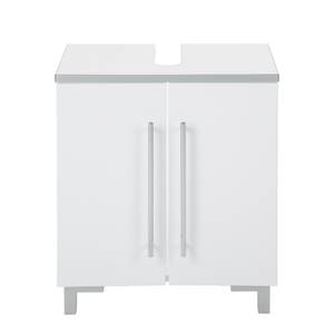 Armadietto da lavabo Alassio Bianco - Materiale a base lignea - 50 x 62 x 31 cm