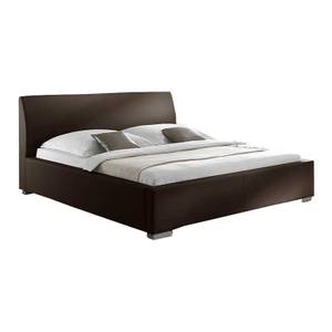 Gestoffeerd bed Alto Comfort bruin kunstleer - 160x200cm