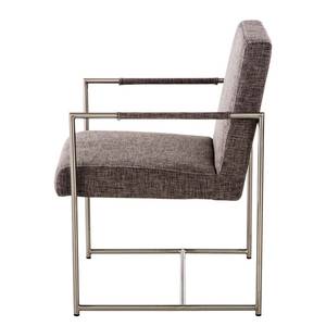 Chaise Antonia Tissu - Gris clair