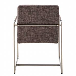 Chaise Antonia Tissu - Gris clair