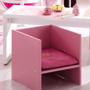 Sgabello Prinzessin Lillifee Rosa - Con cuscino di seduta