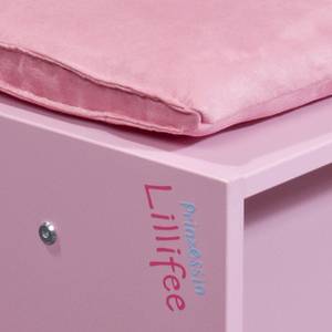 Sgabello Prinzessin Lillifee Rosa - Con cuscino di seduta