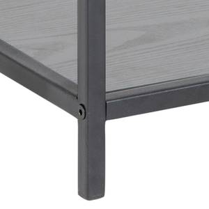 Table de chevet Sea Noir - En partie en bois massif - 42 x 63 x 35 cm