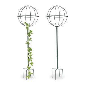 Tuteur de jardin set de 2 35 x 119 x 35 cm