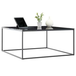 Table basse REFLECT Noir - Verre - 80 x 35 x 80 cm