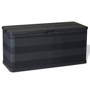 Aufbewahrungsbox Schwarz - Kunststoff - 117 x 56 x 117 cm