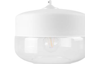 Lampe suspension MURRAY Blanc - Verre - 25 x 117 x 25 cm