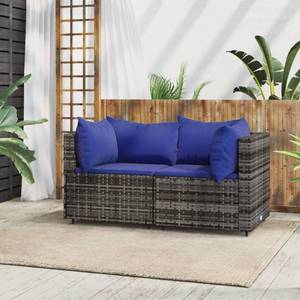 Ecksofa 3029629-4 (2er Set) Blau - Grau