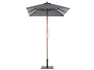 Parasol droit FLAMENCO Gris foncé - Gris