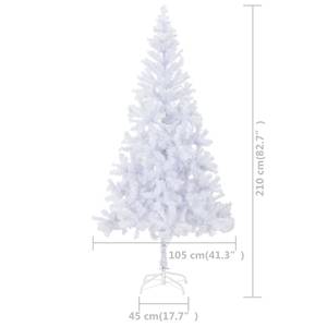 Sapin de noël Bronze - Doré - Blanc - 105 x 210 x 105 cm