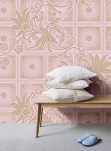 Fototapete Vivian Walls by Patel Braun - Pink - Kunststoff - Textil - 400 x 270 x 0 cm