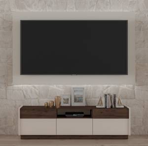 RTV Kabinett Mosby Beige - Braun - Holzwerkstoff - 173 x 50 x 40 cm