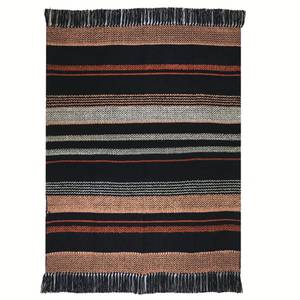 Berber Decke Multi Schwarz