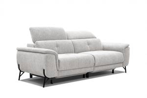 Sofa Avena (3-Sitzer mit 2 Relax) Hellgrau