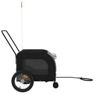 Remorque vélo pour chien 3028770-2 Noir - Gris - 121 x 65 x 63 cm