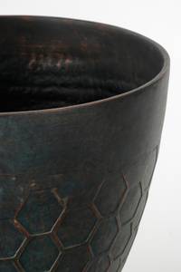 Pot de fleurs Bravo Vert - Matière plastique - 38 x 33 x 38 cm