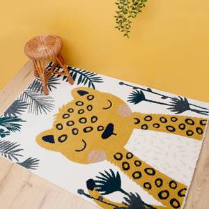 Tapis enfant en forme de Léopard - 90 cm