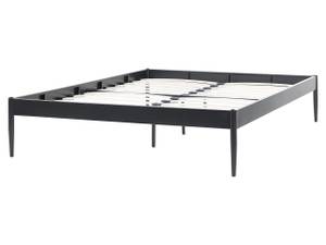 Doppelbett VAURS Schwarz - Breite: 167 cm