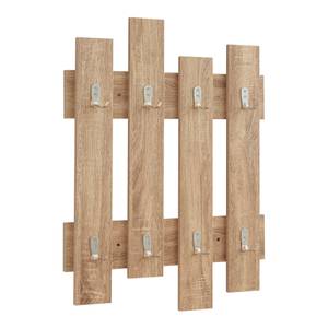 Wandgarderobe Raseborg Braun - Holzwerkstoff - 60 x 80 x 3 cm