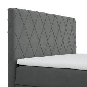 Boxspringbett Cassidy Graphit - Breite: 160 cm