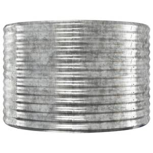 Hochbeet 3012743-2 Silber - 100 x 554 cm