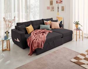 Ecksofa ASTORIA Dunkelgrau