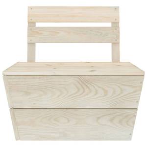 Mobilier de jardin Beige - Bois massif - Bois/Imitation - 60 x 30 x 60 cm