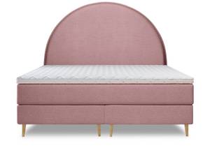 Boxspringbett Sensei Pink - Breite: 124 cm