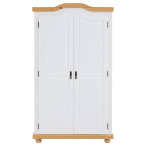 Armoire MÜNCHEN Blanc - Bois massif - Bois/Imitation - 103 x 180 x 56 cm