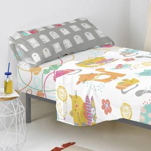 Cat & mouse Spannbetttuch Textil - 4 x 90 x 200 cm